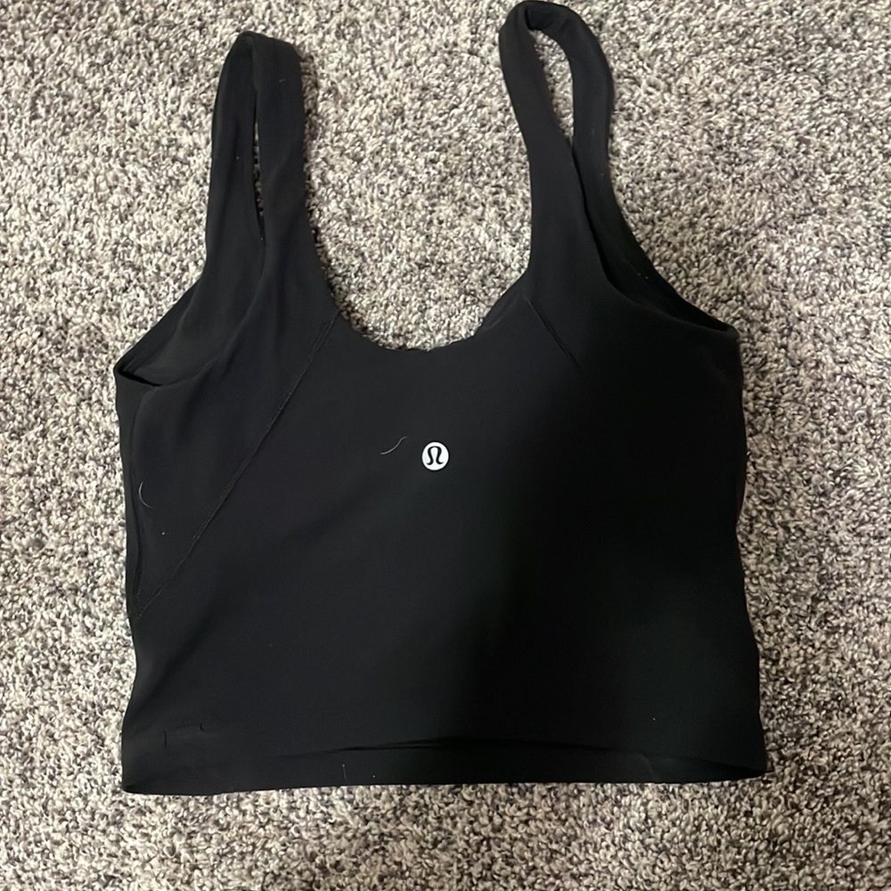 Black Lululemon align tank Size 0